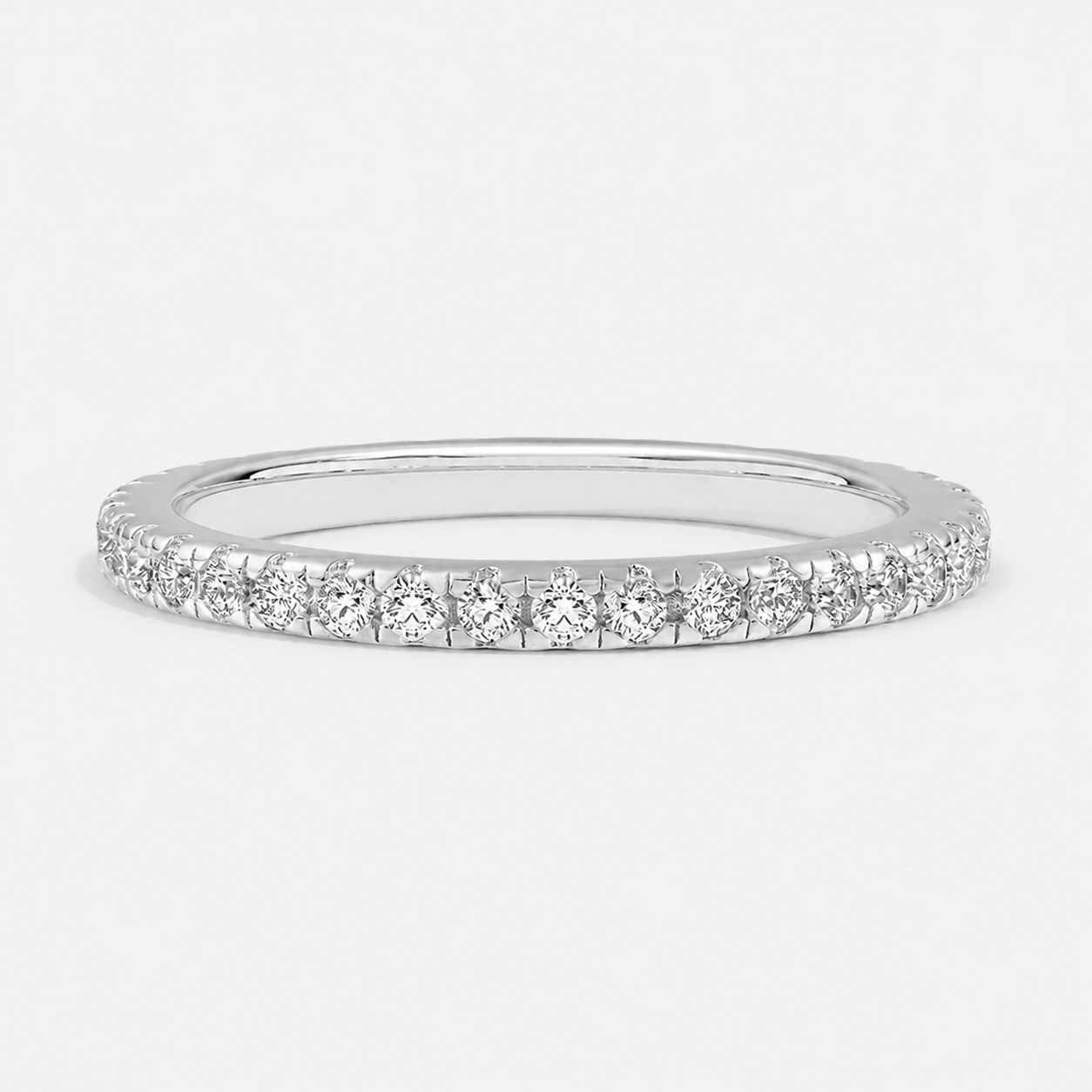 Serena Pavé Eternity Band