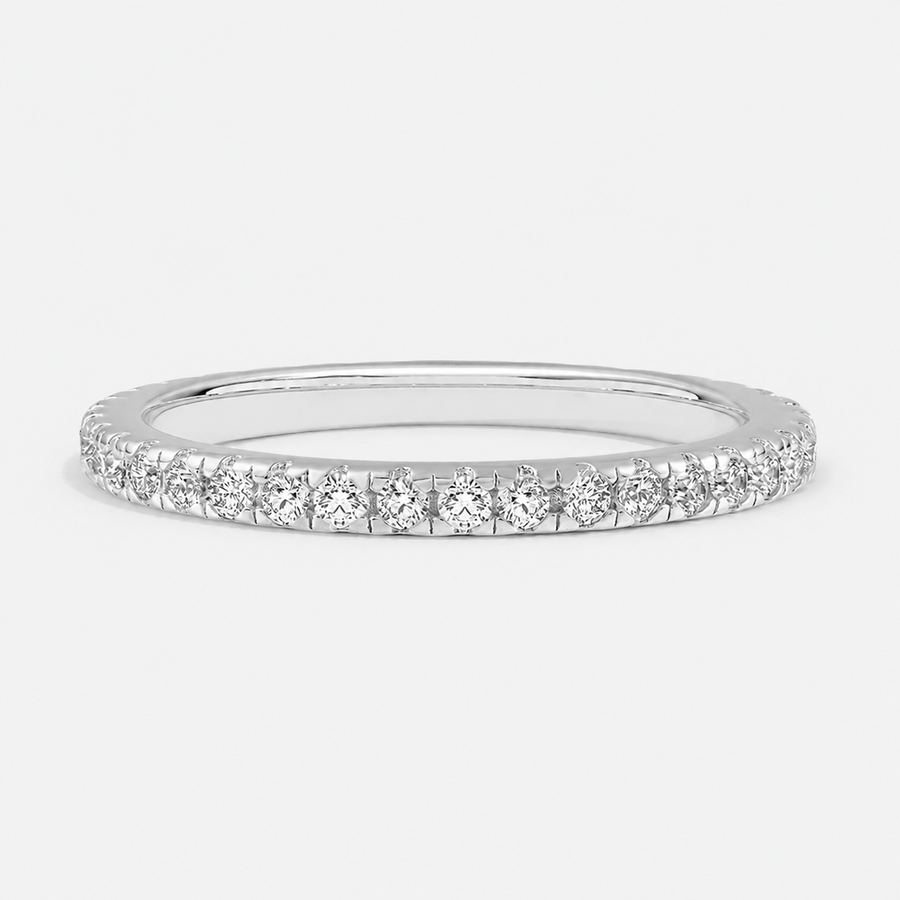 Serena Pavé Eternity Band