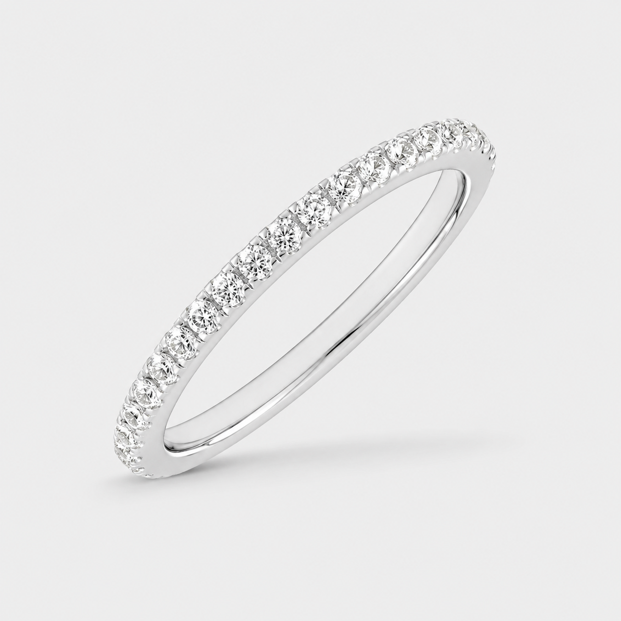 Serena Pavé Eternity Band