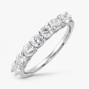Isla Seven-Stone Moissanite Band