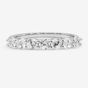 Isla Seven-Stone Moissanite Band