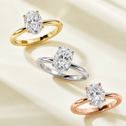 Elara Oval Moissanite Ring