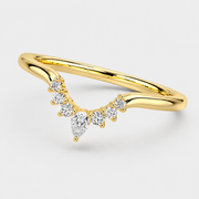 Luna Marquise Contour Ring