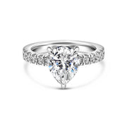 Valentina Pear-Cut Moissanite Ring